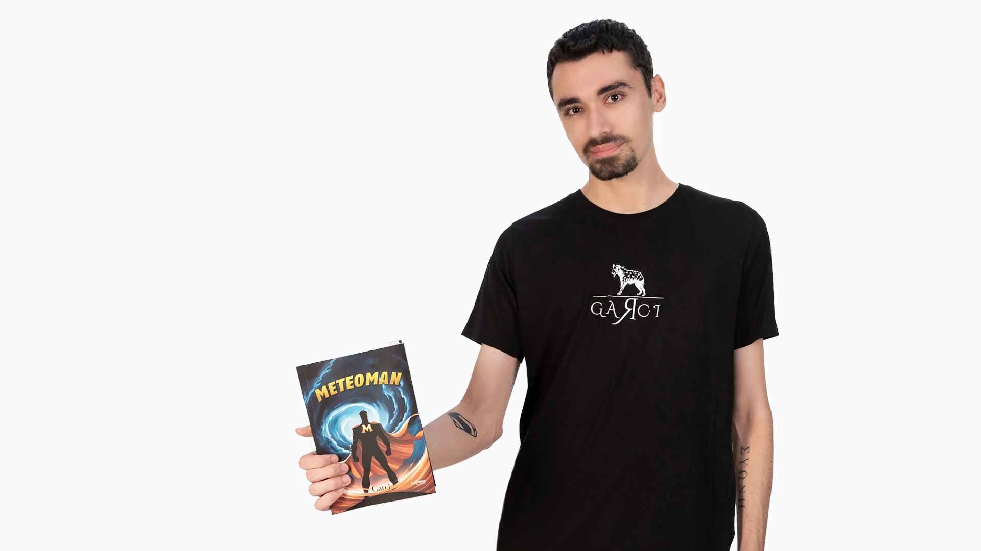 Garci presenta 'Meteoman', una épica historia de superhéroes con profundidad filosófica